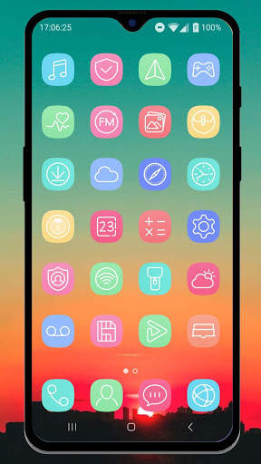 Pure Line Icon Pack - Cute Line Theme & Line Icons screenshot 2