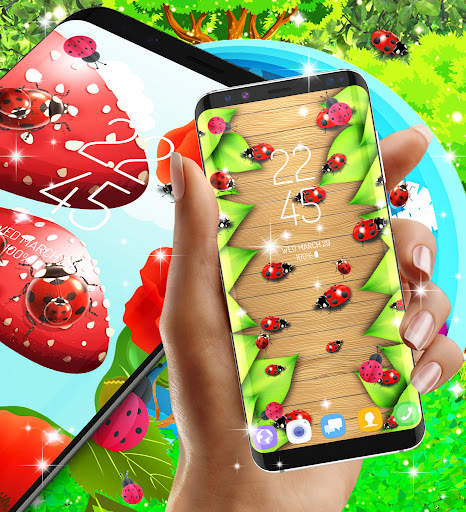 Ladybug live wallpaper screenshot 6