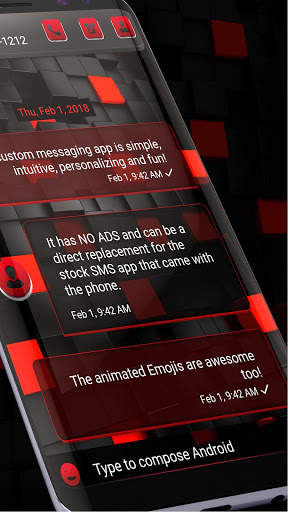 Neon messenger theme latest version 2021 screenshot 2
