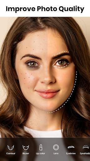 Girl Photo Editor: Makeup Look screenshot 1