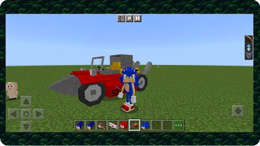 Mod Sonic skin for Minecraft screenshot 3
