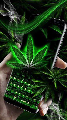Green Weed Keyboard screenshot 2
