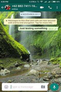 Wallpaper for Background Chat Whatsapp screenshot 6