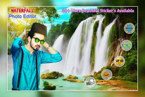 Waterfall Photo Editor : Water Photo Frame screenshot 4