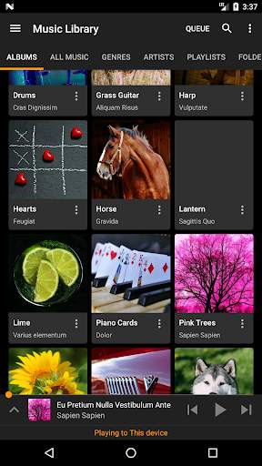 Hi-Fi Cast - Music Player screenshot 1