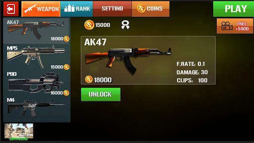 Gun Shoot Strike Fire 3 تصوير الشاشة