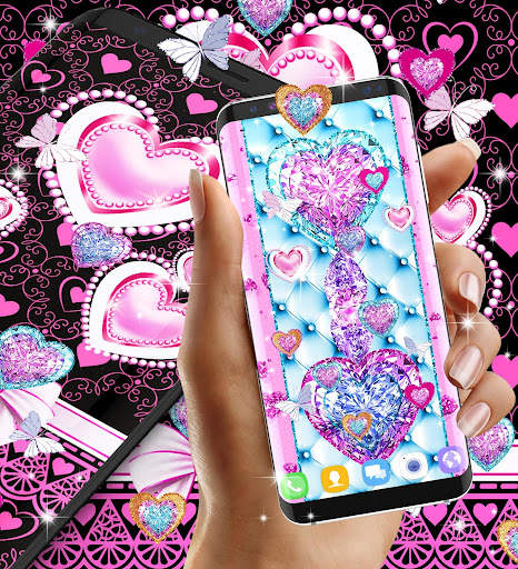 Girly pink live wallpapers screenshot 6