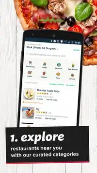 Zomato Order - Food Delivery App screenshot 1