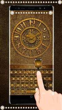 Golden Clock Keyboard screenshot 1