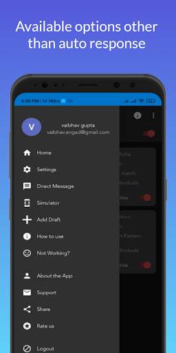 WhatsResponder - An AutoResponder Bot for Whatsapp screenshot 4