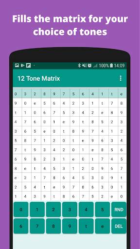 12 Tone Matrix Calculator - Music Composition screenshot 4