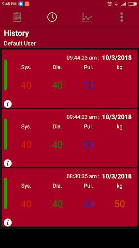 Bp Checking App Info Record screenshot 3