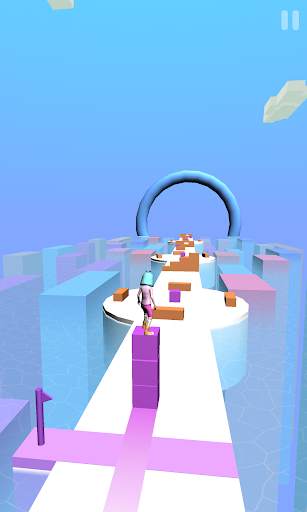 Surfer Boy On Cube 3D screenshot 2