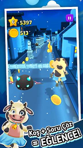 Toon Math Run: Matematik screenshot 3
