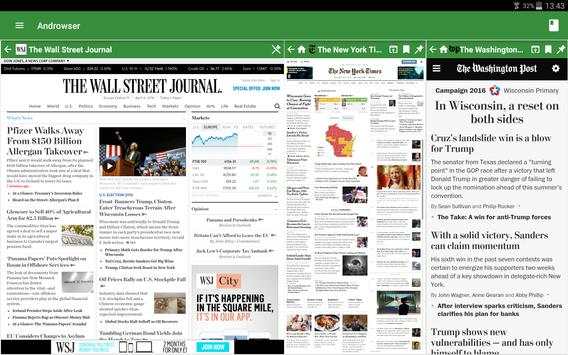 Androwser: Multiview Browser screenshot 9