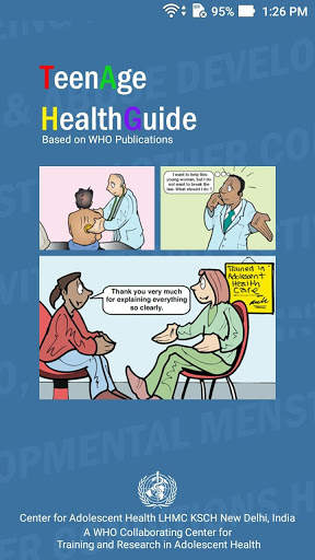 TeenAge HealthGuide screenshot 1