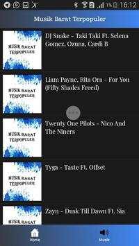 Musik Barat Terpopuler screenshot 3