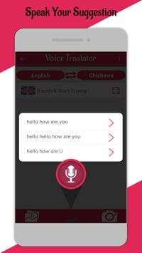 Chichewa Voice & Camera  Translator screenshot 4