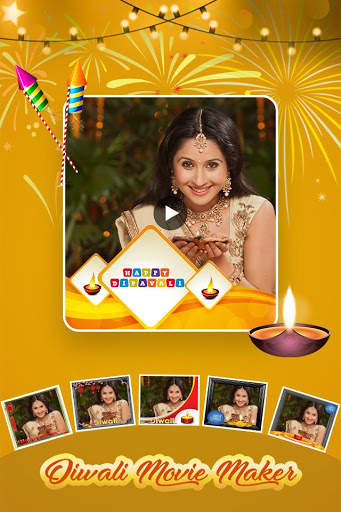 Diwali Slideshow Maker :Diwali Photo Video Maker screenshot 1