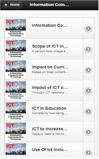 Information Communication Technology screenshot 1