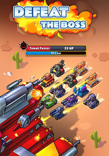 Little Tanks - Merge Game screenshot 5