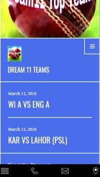 Dream11 Teams screenshot 2