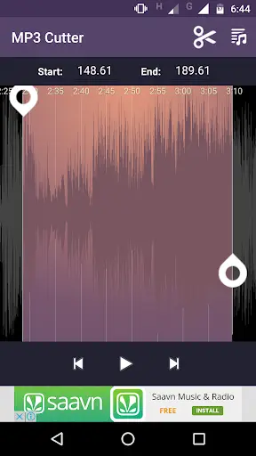 MP3 Cutter скриншот 2