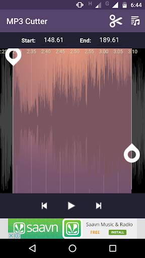 MP3 Cutter screenshot 2