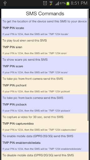 Control/Track My Phone Remotely screenshot 3