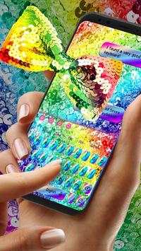 Rainbow Sequins Keyboard screenshot 2