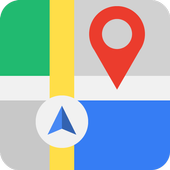 Live Map. Traffic Maps Tracker. Maps Application icon