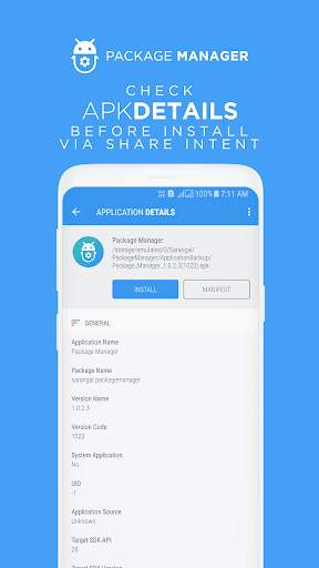 Package Manager: App Info, APK Analyze & Backup screenshot 5
