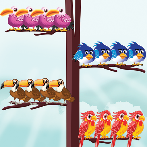 Color Stacky Bird Sort Puzzle icon