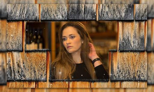 Wood Wall Photo Frames - natural wood wall effects screenshot 5