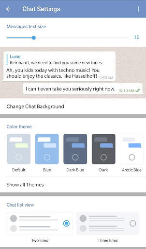 Messenger скриншот 2