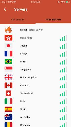 Robot Lite VPN - Fast & Secure VPN screenshot 5