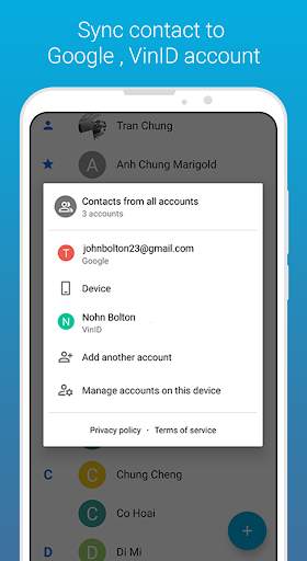 Vsmart Contact screenshot 2