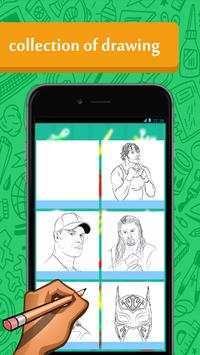 How To Draw WWE Wrestles स्क्रीनशॉट 2