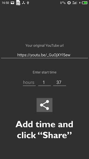 Start time for YouTube screenshot 3