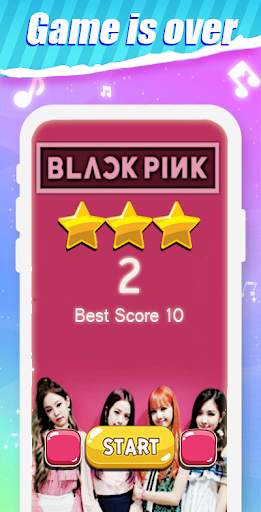 Ice Cream - BLACKPINK Piano Tiles KPOP screenshot 4