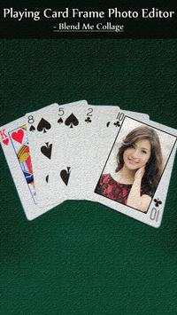 Playing Card Frame Photo Editor - Blend Me Collage 2 تصوير الشاشة