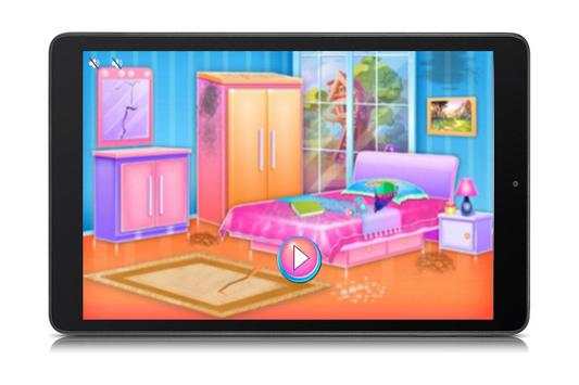 Room cleaning - Decoration Games screenshot 1
