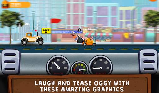 Oggy Go - World of Racing (The screenshot 4