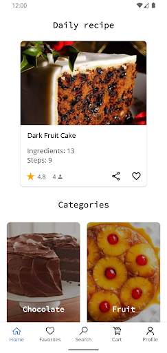 Cake Recipes screenshot 1