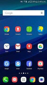 Launcher Theme Galaxy S8 Edge screenshot 4