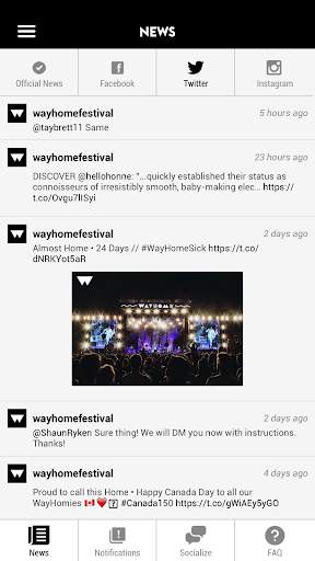 WayHome Music & Arts 2017 screenshot 5