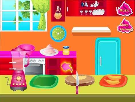 Fruit ice cream girls games screenshot 3
