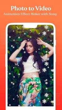 Photo to Video Animation Effect Maker with Song screenshot 1