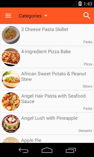 100  Food Recipes - Free Recipes Cookbook screenshot 1