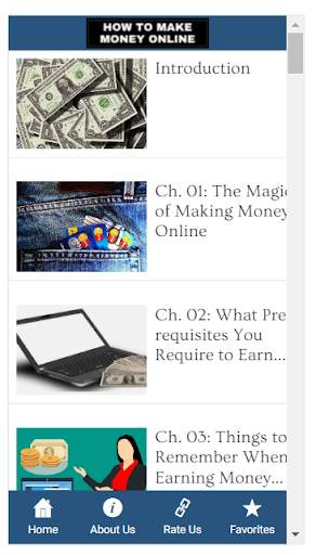 How To Make Money Online - Work At Home स्क्रीनशॉट 1